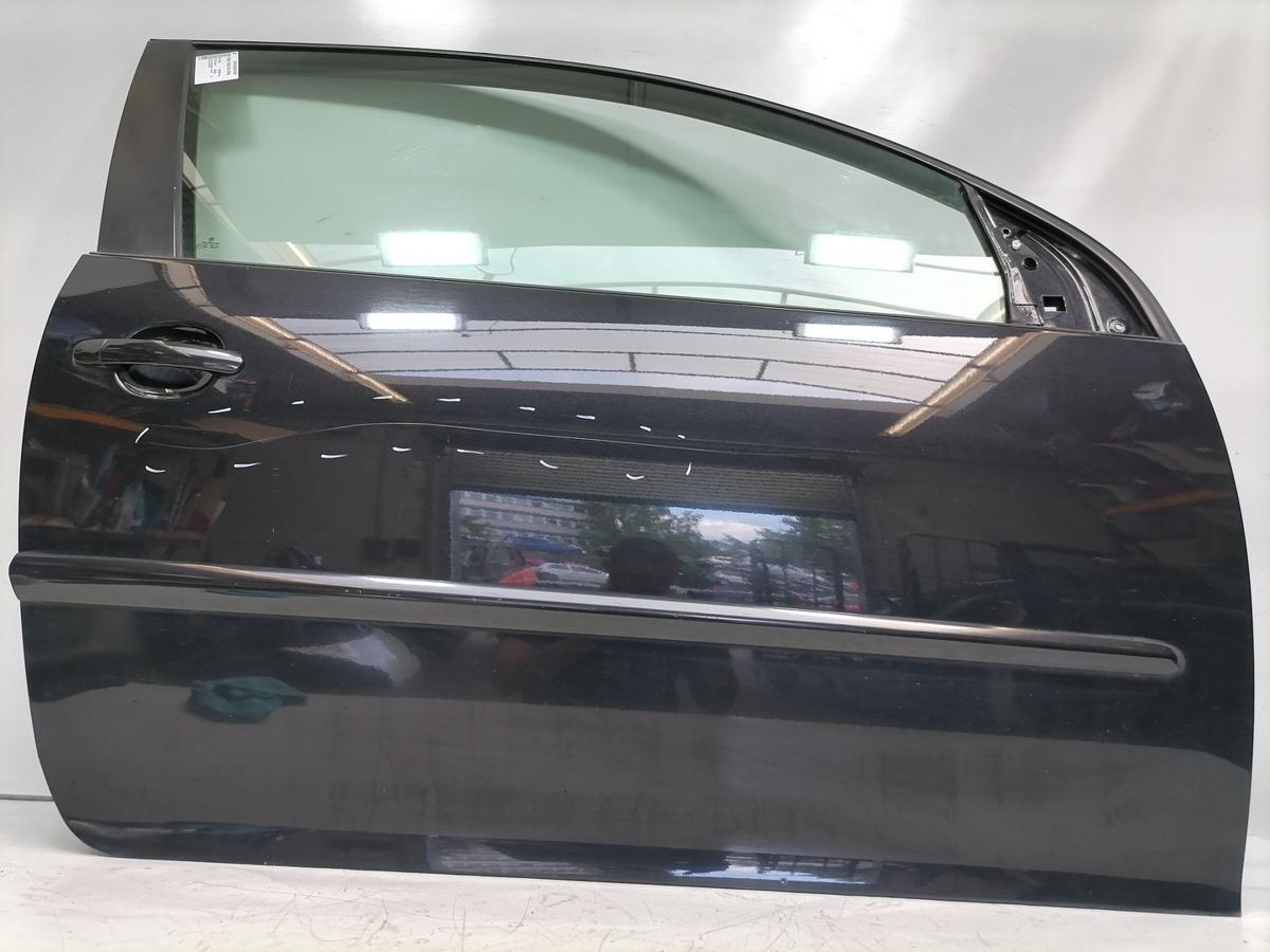 VW Golf 5 original T&uuml;r vorn rechts LC9Z Black Magic 3-T&uuml;rer Rohbau Bj.2006